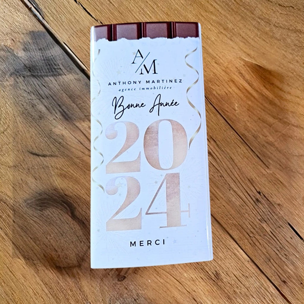 Tablette de Chocolat personnalisée – Meringue and co