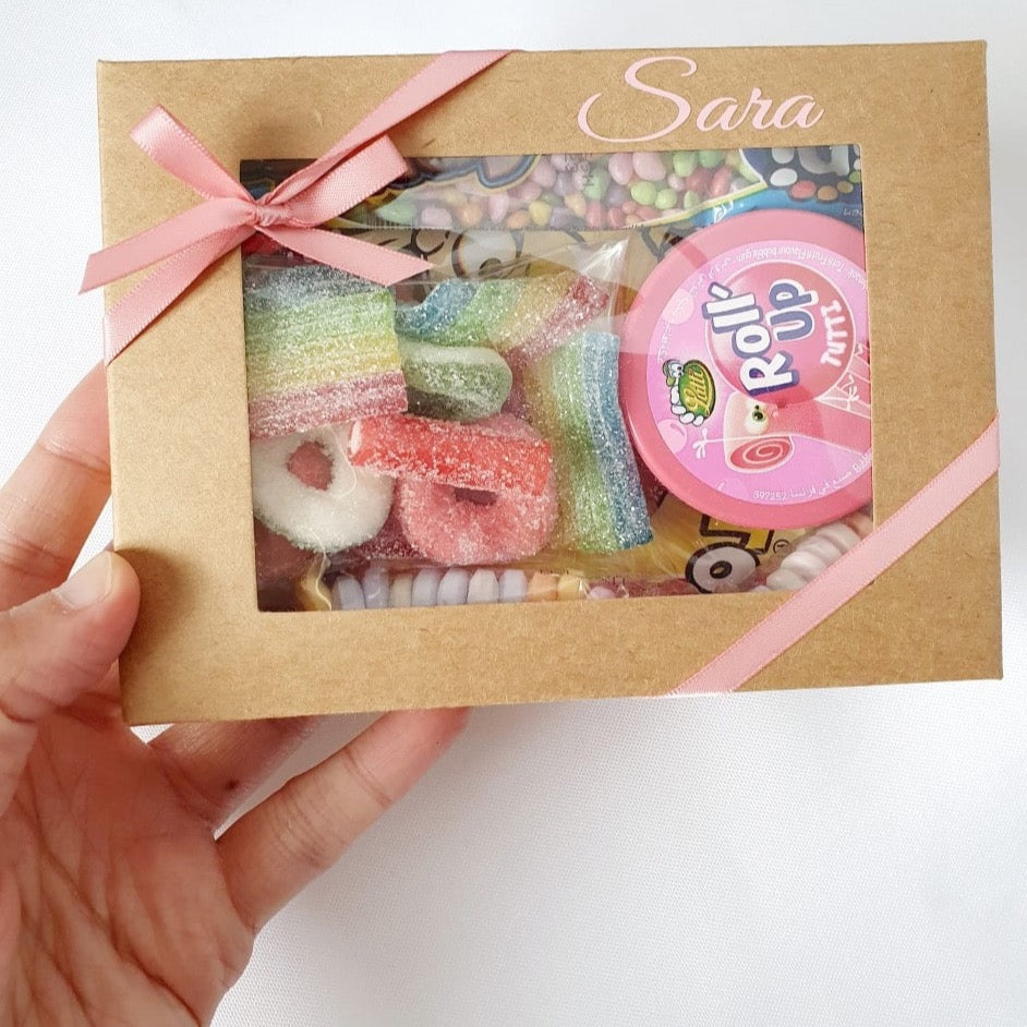 Mini Box bonbons personnalisée – Meringue and co
