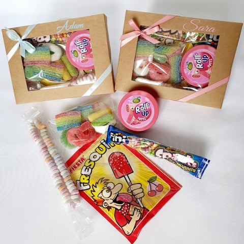 Mini box Fêtes des mères • Pochette coton, porte clés, bonbons